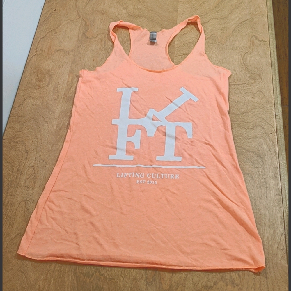 Lifting Culture Tank Peach